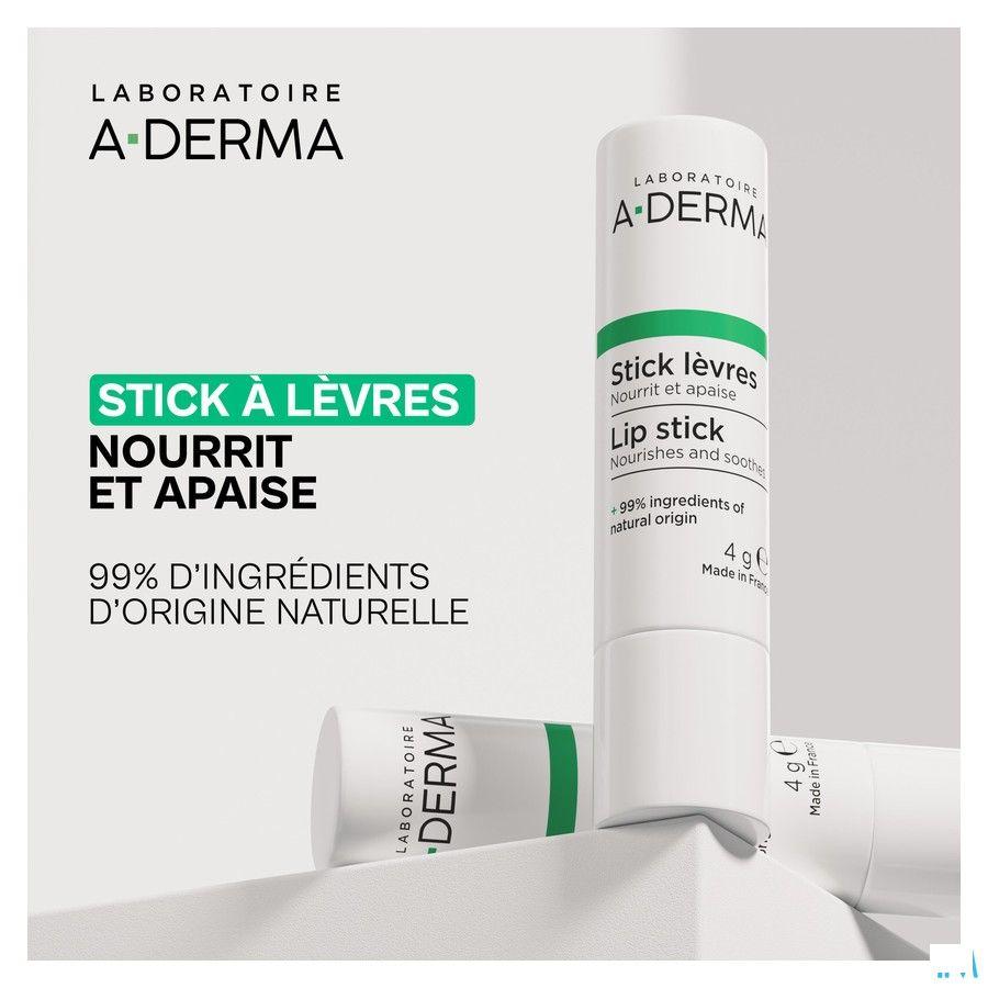 Aderma Havermelk Lipstick Rhealba 4g  -  Aderma