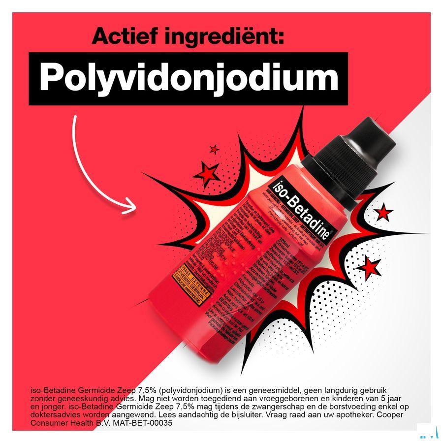 Iso Betadine Germicide Zeep 7,5% 125 ml
