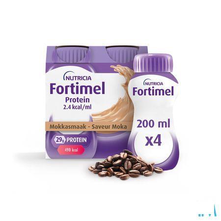 Fortimel Protein 2.4Kcal Mokka 4 x 200 ml