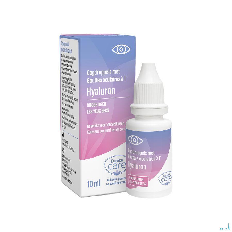 Eureka Care Oogdruppels Droge Ogen Hyaluron 10 ml  -  Eureka Pharma