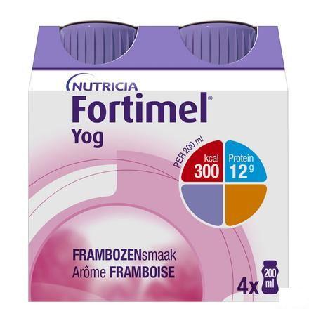Fortimel Yog Framboise 4x200 ml  -  Nutricia
