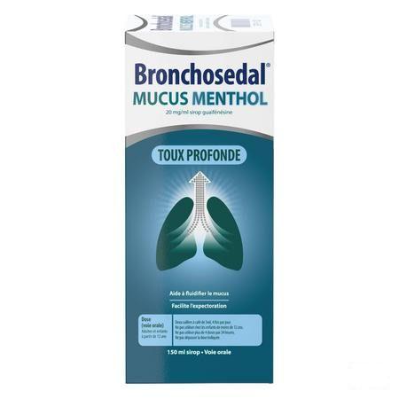 Bronchosedal Mucus Menthol 150 ml 20 mg/ml