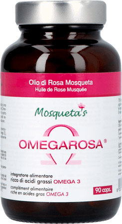 Mosquetas Omegarosa Rose Olie Musq. Fl Caps 90