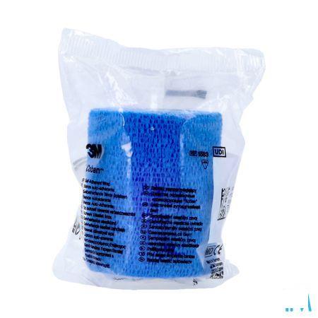 Coban Zelfh. Windel Blauw 7,5Cmx4,5M Rol 1
