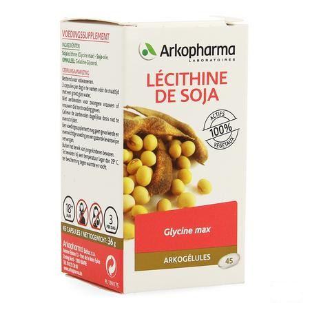 Arkocaps Sojalecithine Plantaardig 45  -  Arkopharma