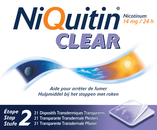 Niquitin Clear Patches 21 X 14 mg