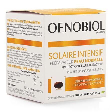 Oenobiol Solaire Intensif Peau Normale 30 Capsule