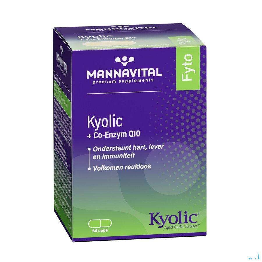 Mannavital Kyolic + Co-enzym Q10 Capsule 60