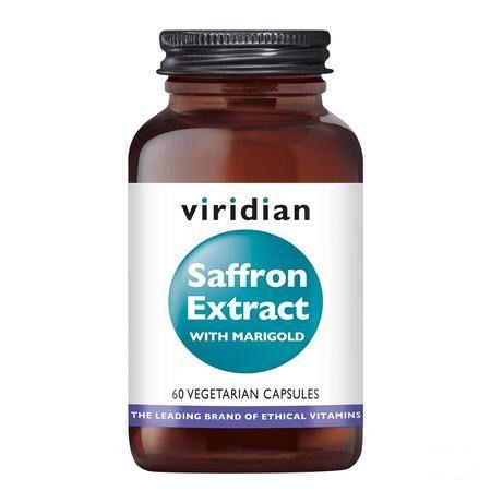Viridian Saffron Extract Marigold V-Capsule 60  -  Solgar Vitamins
