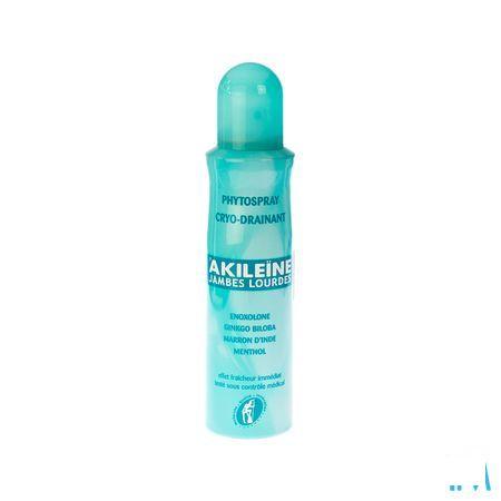 Akileine Spray Zware Benen Cryo Drain. 150 ml 10108  -  Asepta