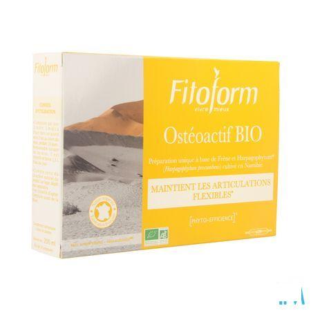 Osteoactif Bio Ampoule 20x10 ml Fitoform  -  Bioholistic Diffusion