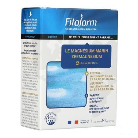 Magnesium Marin + B1 Caps 30 Fitoform  -  Bioholistic Diffusion