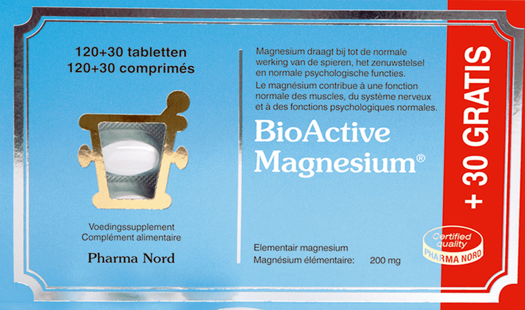 Bioactive Magnesium Tabletten 120 + 30  -  Pharma Nord