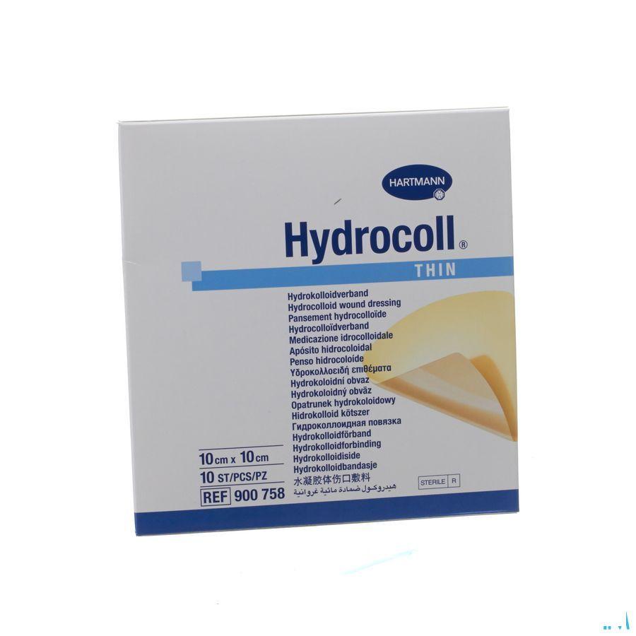 Hydrocoll Thin 10x10cm 10 9007582  -  Hartmann