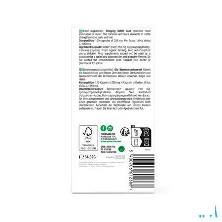 Purasana Ortie Racine Capsule 120