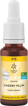 Bachbloesem Bio Nr 06 Cherry Plum 20 ml  -  Eureka Pharma