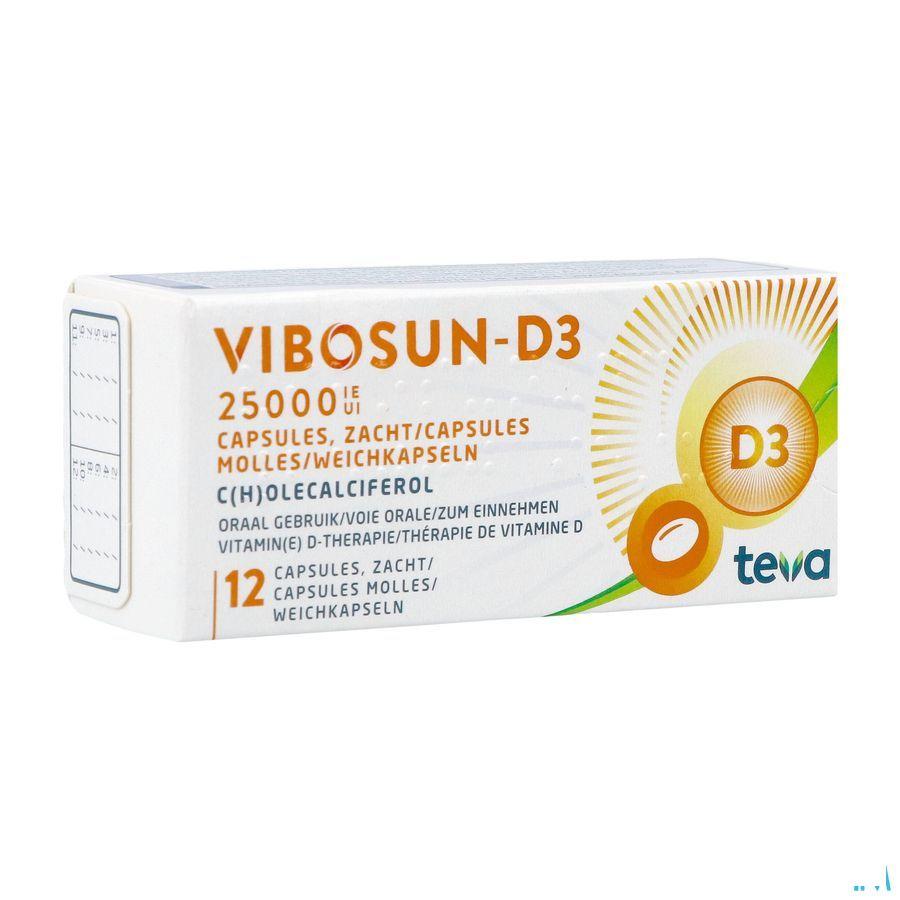 Vibosun-D3 25000Ie Zachte Caps 12