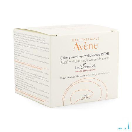 Avene Les Essentiels Rijke Revit. Voedende Creme 50 ml  -  Avene