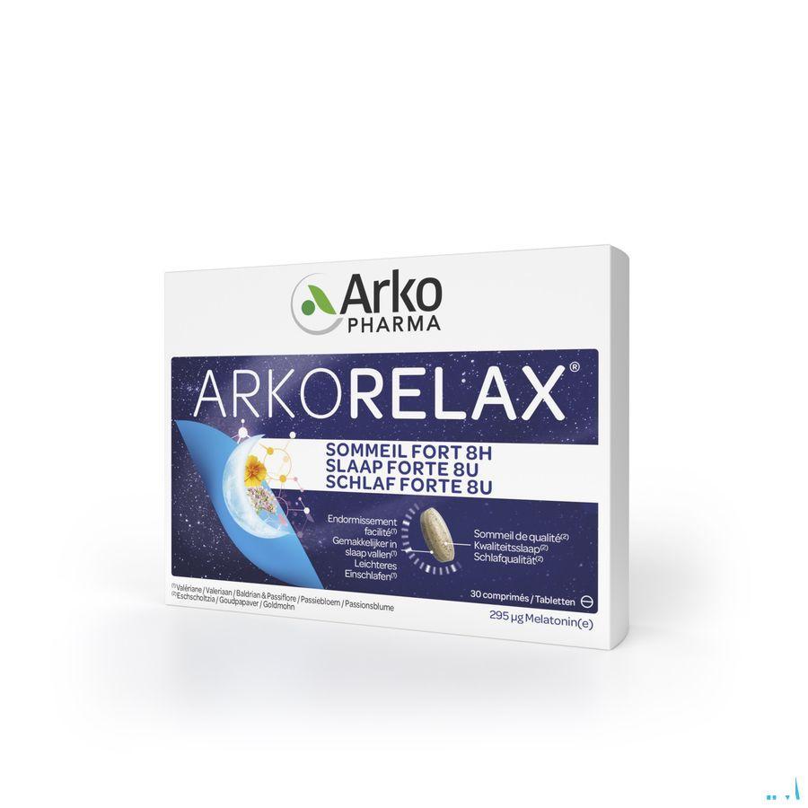 Arkorelax Sommeil Fort 8H Comprimes 30 (Programme 15J)  -  Arkopharma
