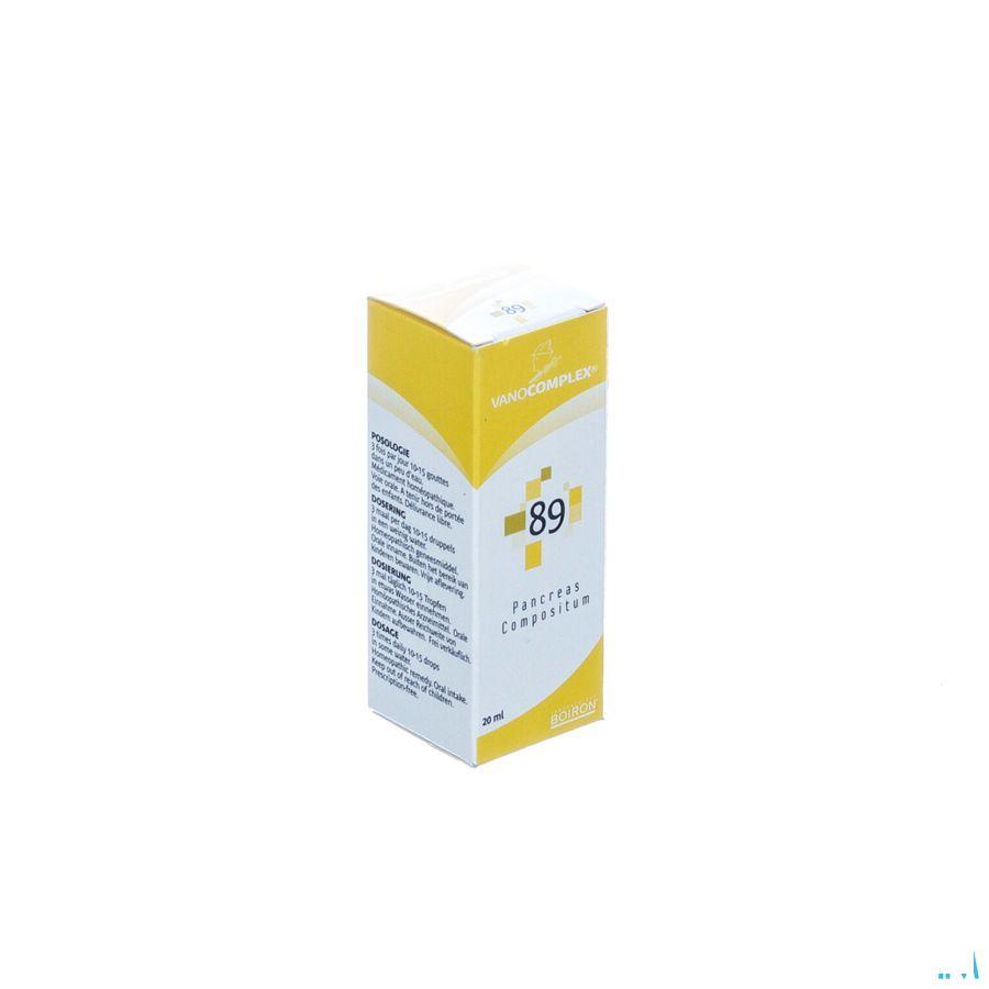 Vanocomplex N89 Pancreas Gutt 20 ml  -  Unda - Boiron