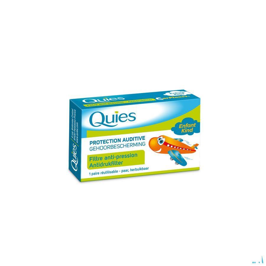 Quies Protection Auditive Earplanes Enf 1 Paire  -  Quies
