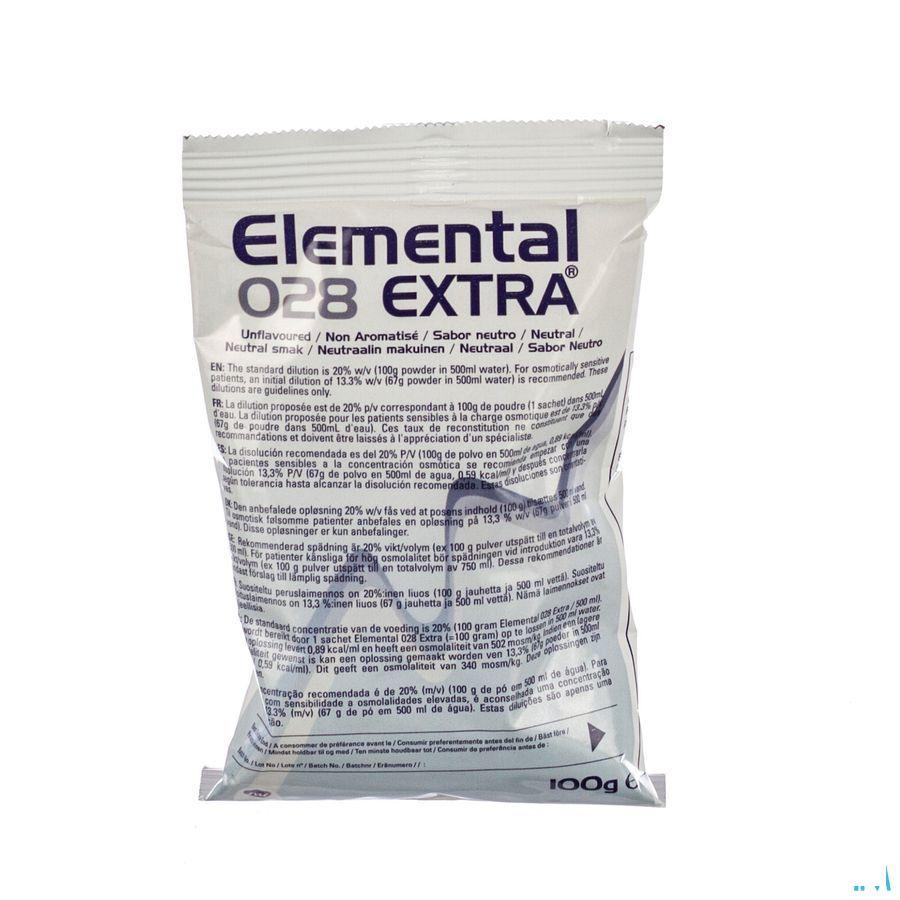 Elemental 028 Extra Neutraal Zakje 100 gr  -  Nutricia