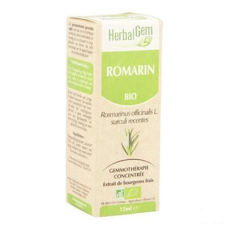 Herbalgem Rozemarijn Maceraat 15 ml  -  Herbalgem