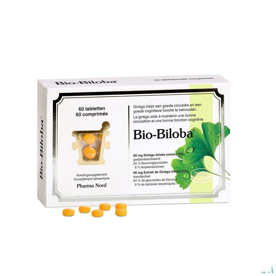 Bio-biloba Tabletten 60x60 mg  -  Pharma Nord