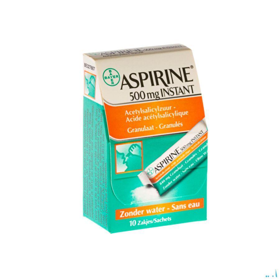 Aspirine Instant 500 mg Zakje 10 X 500 mg