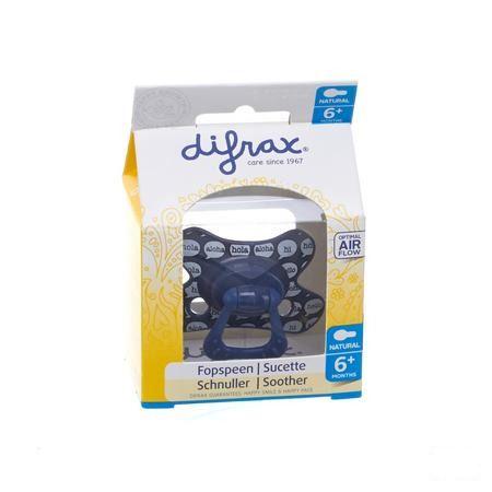 Difrax Fopspeen Natural 6 + M  -  Difrax