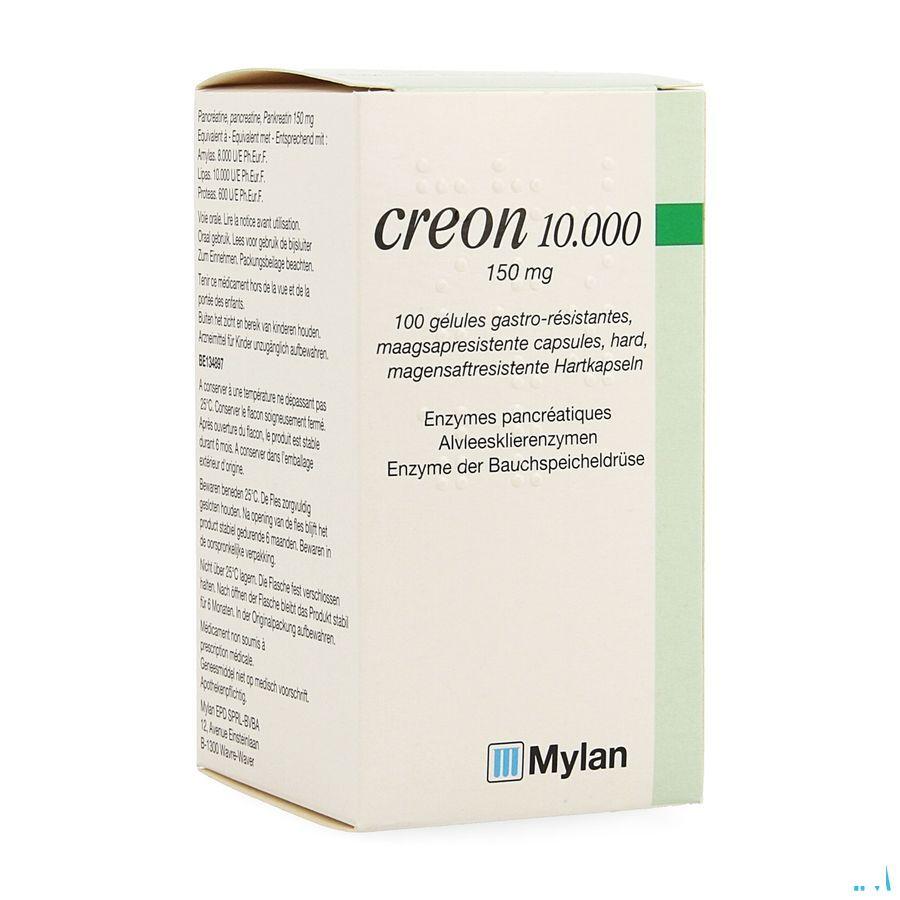 Creon 10000 Capsule Gastroresist 100 X 150 mg 