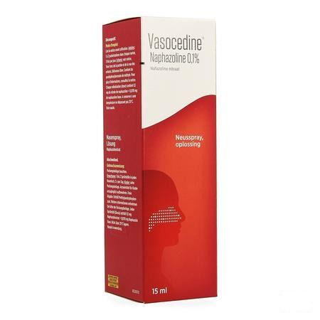 Vasocedine Naphazoline Spray 15 ml