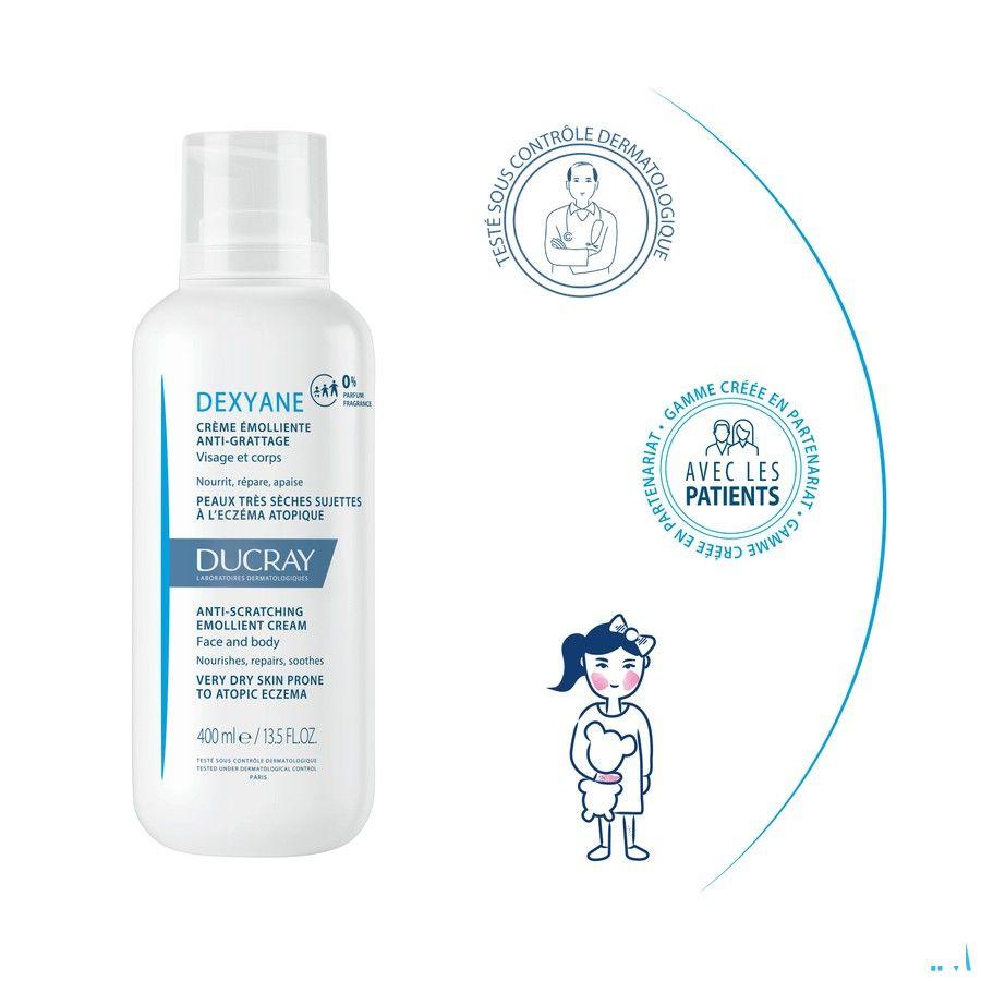 Ducray Dexyane Creme Emollient Anti grattage 400 ml