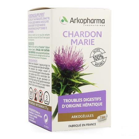 Arkogelules Chardon Marie Vegetal 150  -  Arkopharma