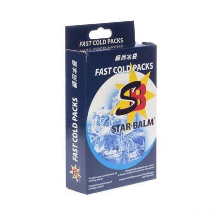 Star Balm Fast Cold Pack 11,5cmx19cm 2x75 gr