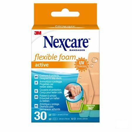Nexcare 3M Flexible Foam Active Ha Pans Predec. 30  -  3M