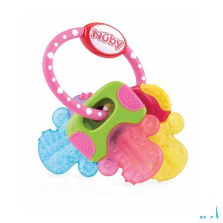 Nuby Koelbijtsleutels Roze 3m +   -  New Valmar