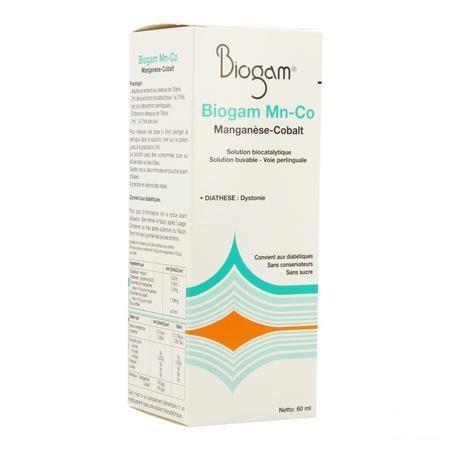 Biogam Mn-co Flacon 60 ml  -  Sterop