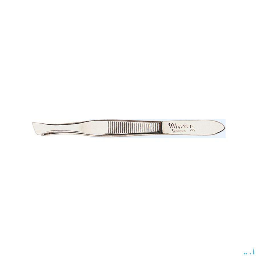 Nippes Epileerpincet Schuin Breed N37  -  Bomedys
