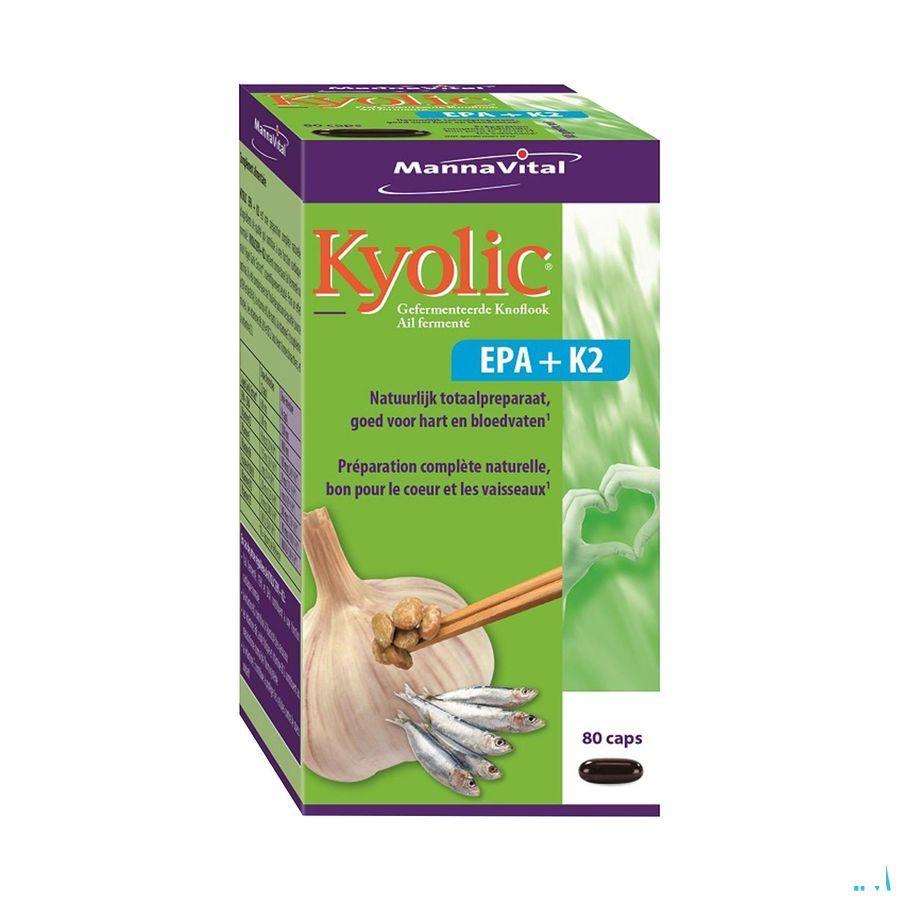 Mannavital Kyolic Epa + k2 Capsule 80