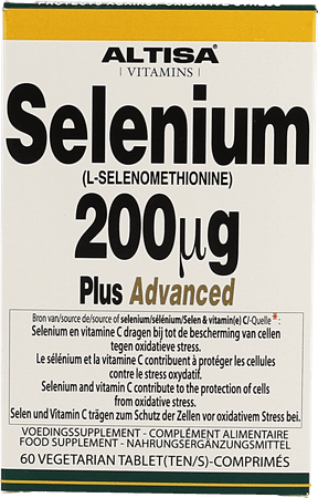 Altisa Selenium 200mcg Plus Advanced Comprimes 60  -  Dieximport