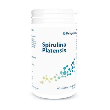 Spirulina Platensis Comp 240X500 mg  -  Metagenics