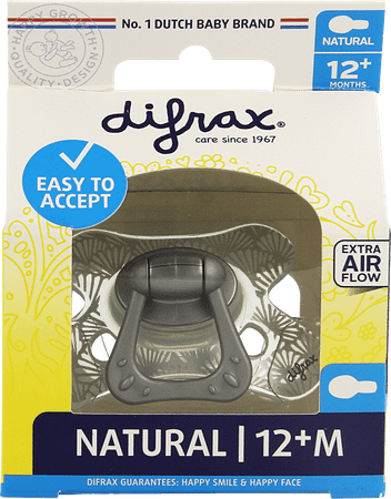Difrax Fopspeen Natural 12 + M  -  Difrax