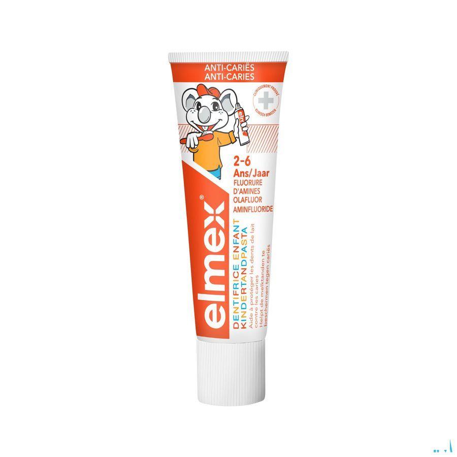 Elmex Dentifrice Enfant 2-6A 2 x 50 ml
