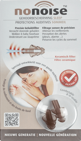 Nonoise Gehoorbescherming Slapen