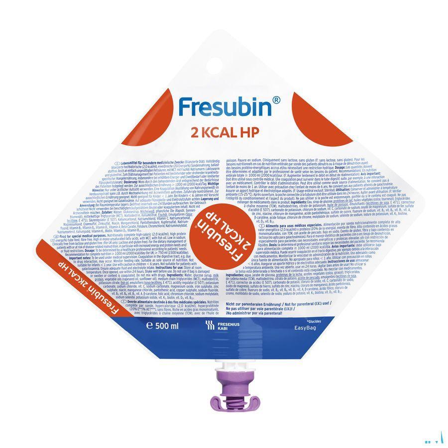 Fresubin 2kcal Hp Easy Bag 500 ml  -  Fresenius