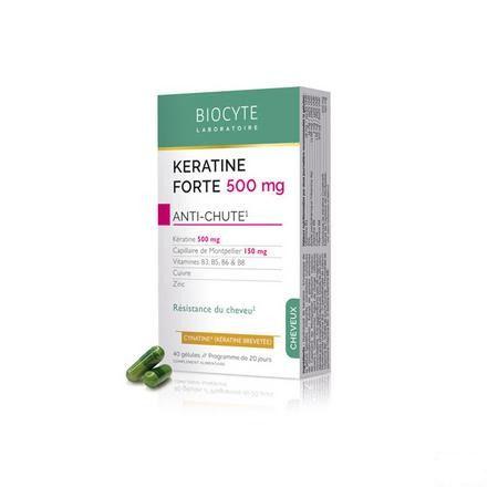 Biocyte Keratine Forte Haaruitval Capsule 40  -  Biocyte