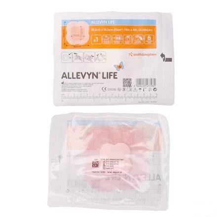 Allevyn Life Pansement 10,3x10,3cm 10 66801067  -  Smith Nephew