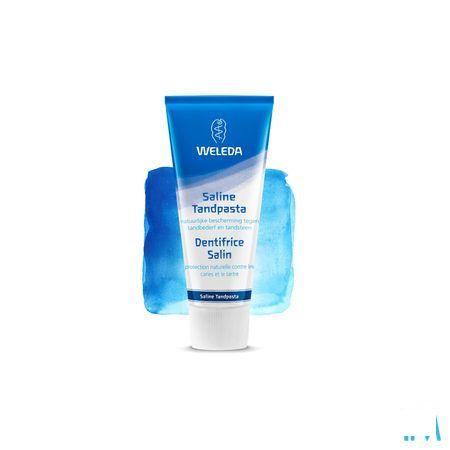 Weleda Tandpasta Saline Blauw 75 ml  -  Weleda