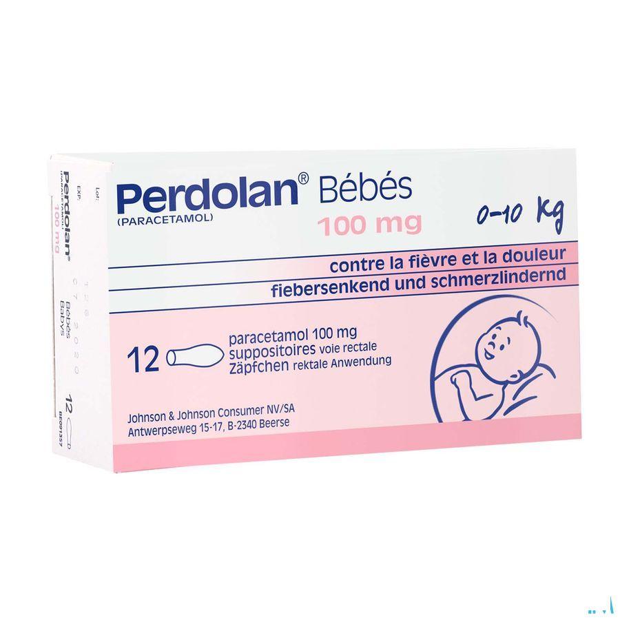 Perdolan Suppo Baby 12x100 mg